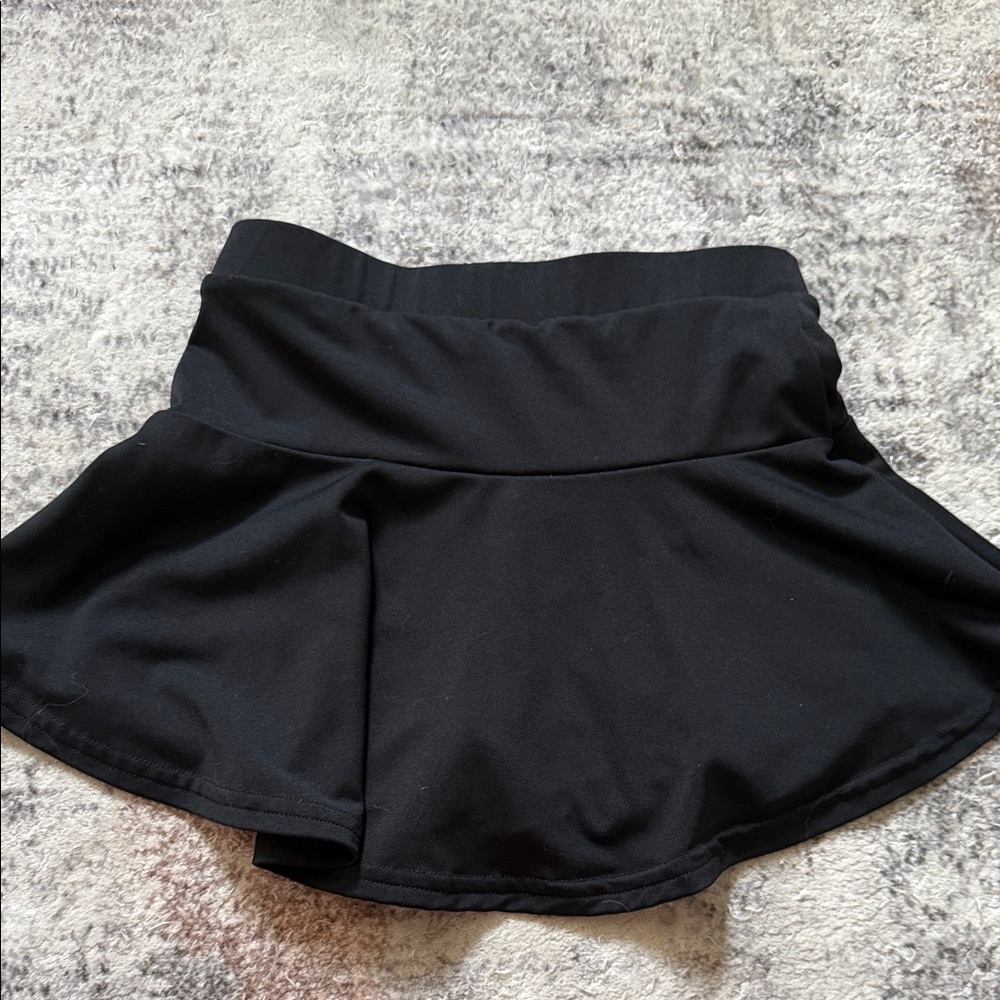 Varsity Black Kids Skirt
